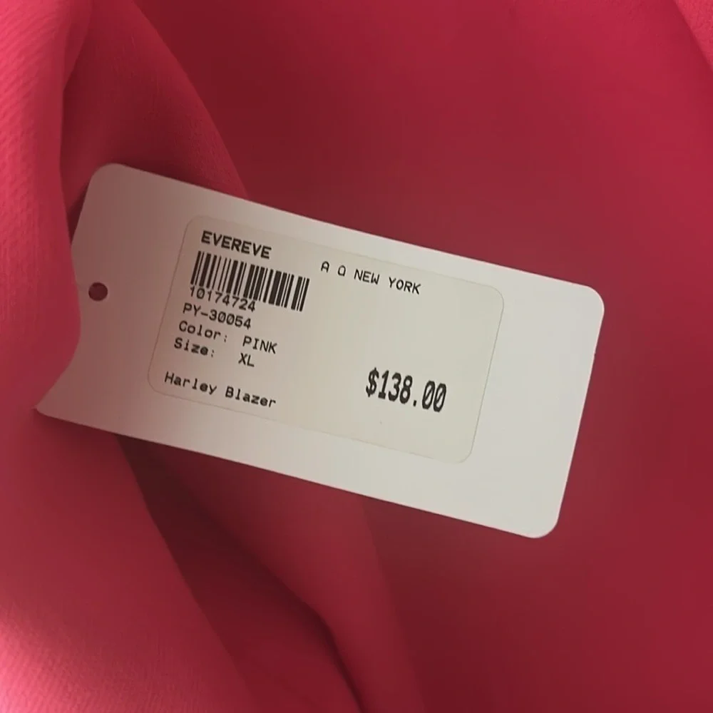 NWT EVEREVE New York Harley Blazer XL - Picture 4 of 4